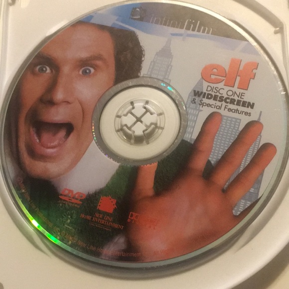 INFINIFILMS ELF WILL FERRELL AND JAMES CANN NEW LINE ENTERTAINMENT DVD MOVIE - Picture 3 of 4